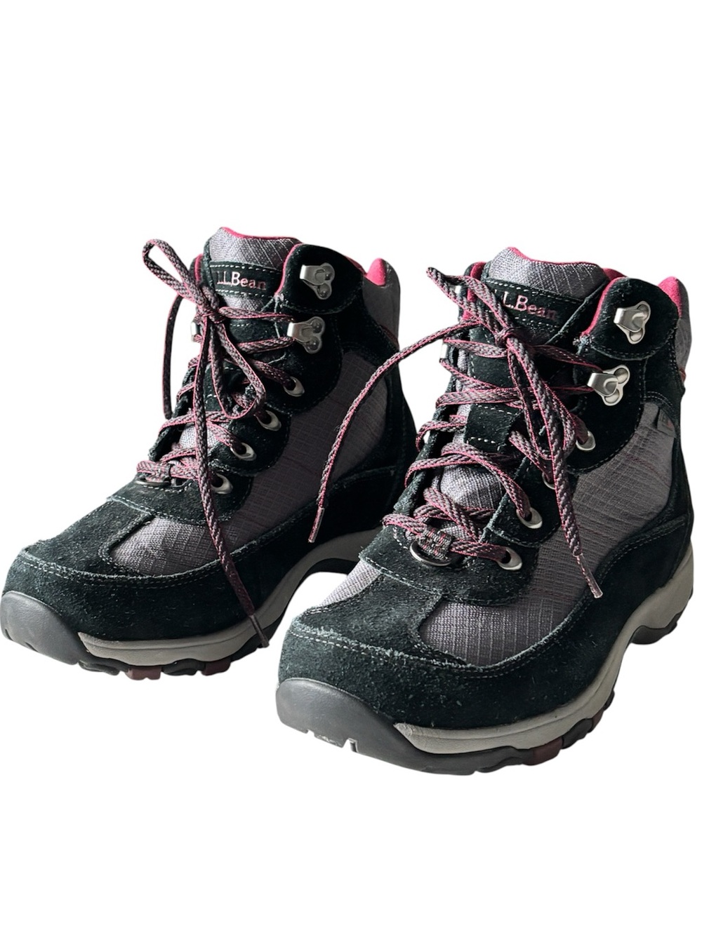 L.L.Bean TEK 2.5 Waterproof Insulated Hiking Boots - 8.5 Wide, Black/Grey - Picture 4 of 13